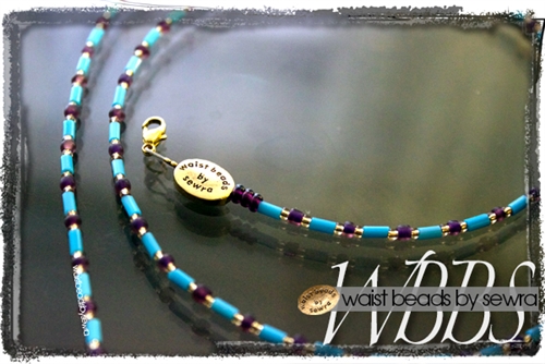 43" - GILDED LASSO (BLUE)